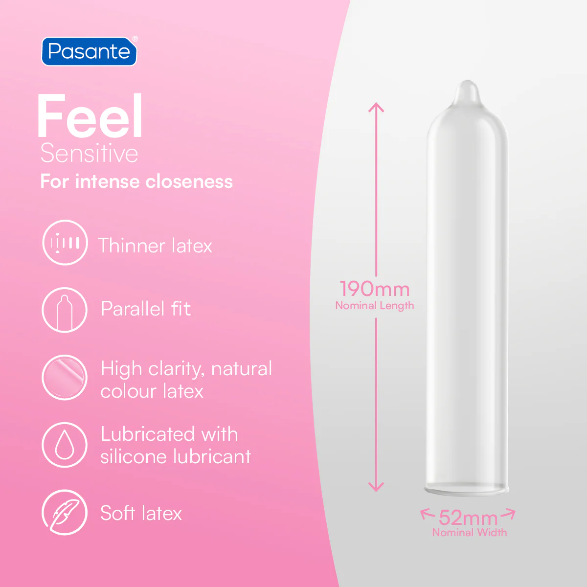 Pasante Feel Condoms 144 Box - Image 4