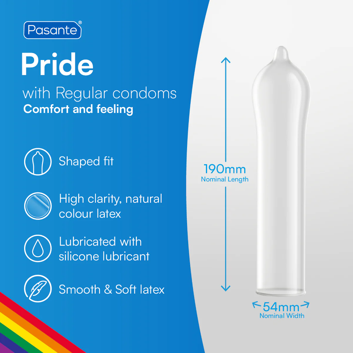Pasante Pride Condoms 144 Pack - Image 6